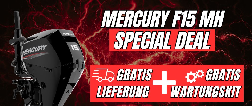 Special Deal Mercury F3,5 MH & F15 MH EFI